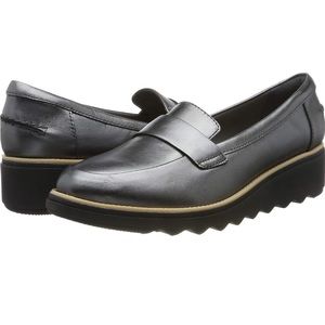 Clarks women’s Sharon Gracie wedge loafer